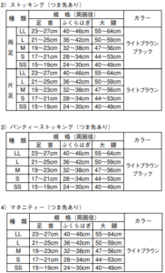 アンシルク　ストッキング他